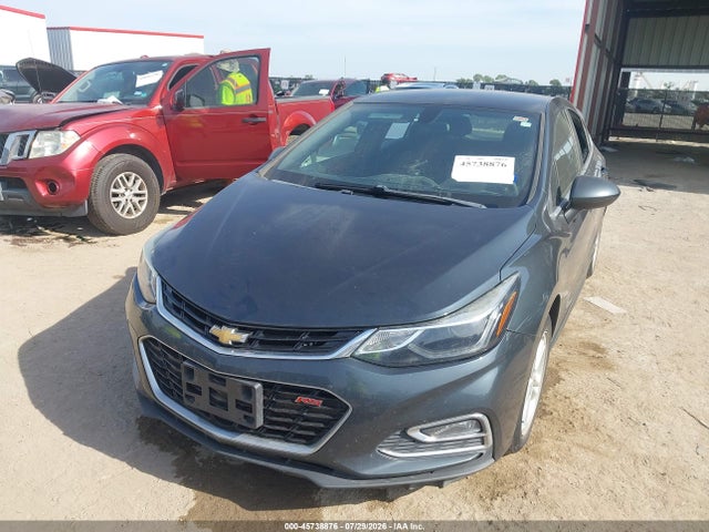 45738876 :رقم المزاد ، 3G1BE6SMXHS525500 vin ، 2017 Chevrolet Cruze Lt Auto مزاد بيع