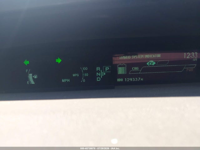 Продаж на аукціоні авто 2013 Toyota Prius Two, vin: JTDKN3DUXD1724495, номер лоту: 45738878