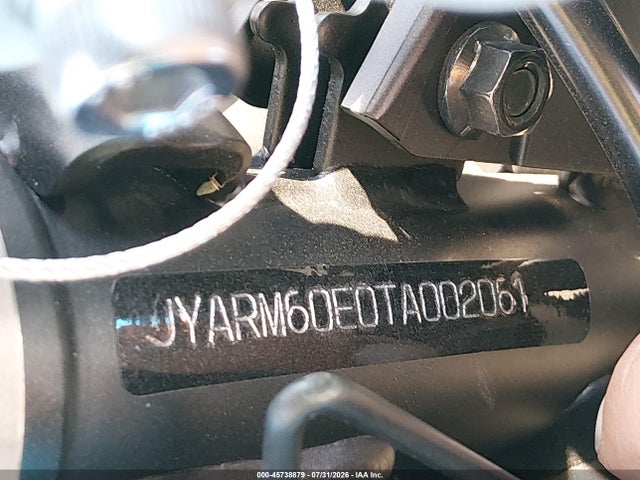2026 Yamaha Yzfr7 მანქანა იყიდება აუქციონზე, vin: JYARM60E0TA002061, აუქციონის ნომერი: 45738879