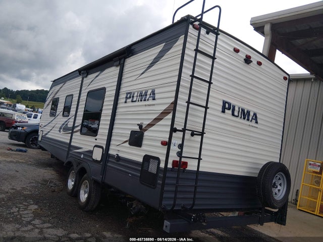 Продаж на аукціоні авто 2018 Forest River Puma 24fbs, vin: 4X4TPUZ21JP067956, номер лоту: 45738890