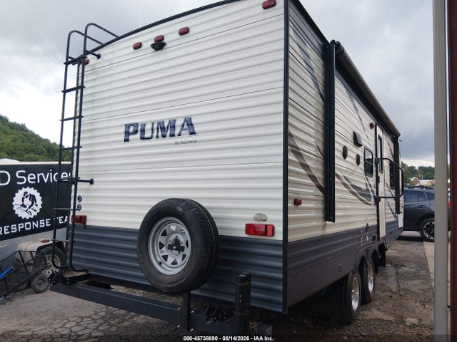 Продаж на аукціоні авто 2018 Forest River Puma 24fbs, vin: 4X4TPUZ21JP067956, номер лоту: 45738890