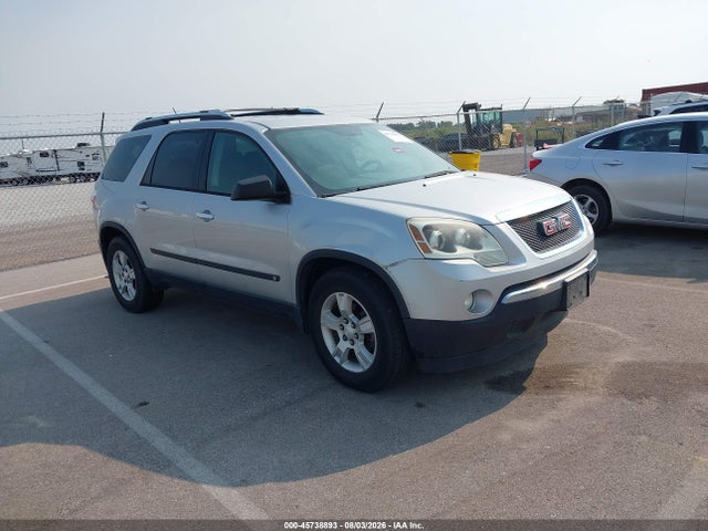 45738893 :رقم المزاد ، 1GKEV13D79J191925 vin ، 2009 Gmc Acadia Sle1 مزاد بيع
