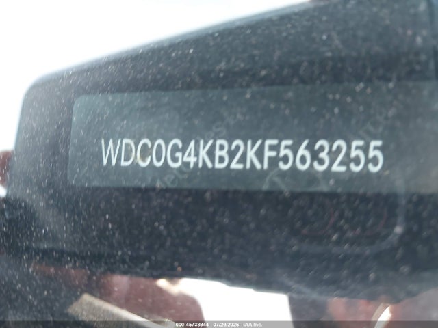 Продаж на аукціоні авто 2019 Mercedes-benz Glc 300 4matic, vin: WDC0G4KB2KF563255, номер лоту: 45738944