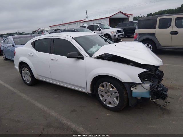 45739007 :رقم المزاد ، 1C3CDZAB3EN170115 vin ، 2014 Dodge Avenger Se مزاد بيع