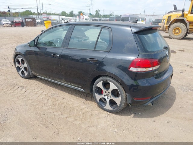 2012 Volkswagen Gti 4-door მანქანა იყიდება აუქციონზე, vin: WVWHD7AJ6CW308072, აუქციონის ნომერი: 45739060