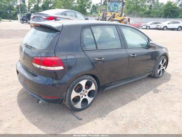 2012 Volkswagen Gti 4-door მანქანა იყიდება აუქციონზე, vin: WVWHD7AJ6CW308072, აუქციონის ნომერი: 45739060