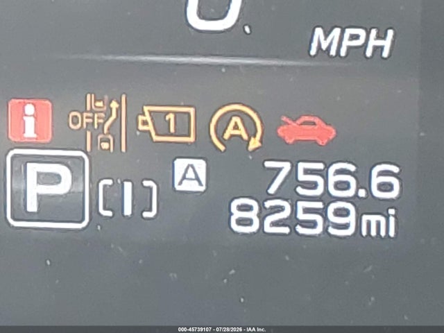 Aukcja sprzedaży 2025 Subaru Crosstrek Premium, vin: JF2GUHDC0SH220833, numer aukcji: 45739107