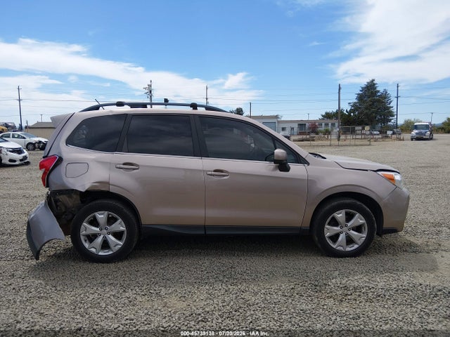 2014 Subaru Forester 2.5i Limited მანქანა იყიდება აუქციონზე, vin: JF2SJAHC3EH446793, აუქციონის ნომერი: 45739138