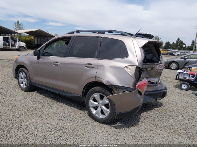 2014 Subaru Forester 2.5i Limited მანქანა იყიდება აუქციონზე, vin: JF2SJAHC3EH446793, აუქციონის ნომერი: 45739138