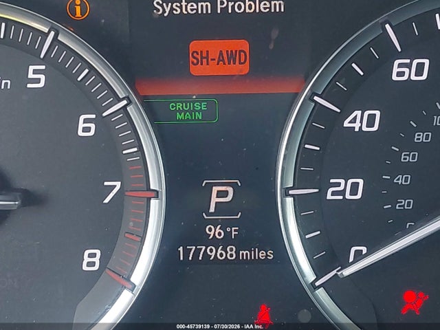 2015 Acura Mdx მანქანა იყიდება აუქციონზე, vin: 5FRYD4H24FB030096, აუქციონის ნომერი: 45739139