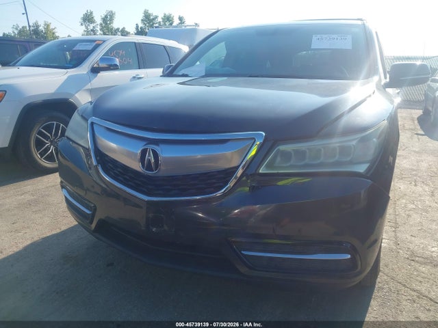 2015 Acura Mdx მანქანა იყიდება აუქციონზე, vin: 5FRYD4H24FB030096, აუქციონის ნომერი: 45739139