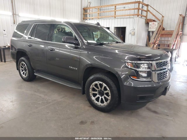 2016 Chevrolet Tahoe Lt მანქანა იყიდება აუქციონზე, vin: 1GNSKBKC6GR468320, აუქციონის ნომერი: 45739147