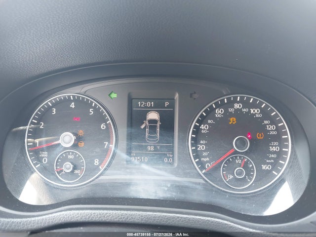 2014 Volkswagen Passat 1.8t Se მანქანა იყიდება აუქციონზე, vin: 1VWBT7A3XEC074563, აუქციონის ნომერი: 45739155