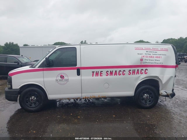 Продаж на аукціоні авто 2012 Gmc Savana 1500 Work Van, vin: 1GTS7AFX6C1119121, номер лоту: 45739245