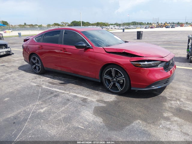 2025 Honda Accord Hybrid Sport მანქანა იყიდება აუქციონზე, vin: 1HGCY2F55SA016679, აუქციონის ნომერი: 45739266