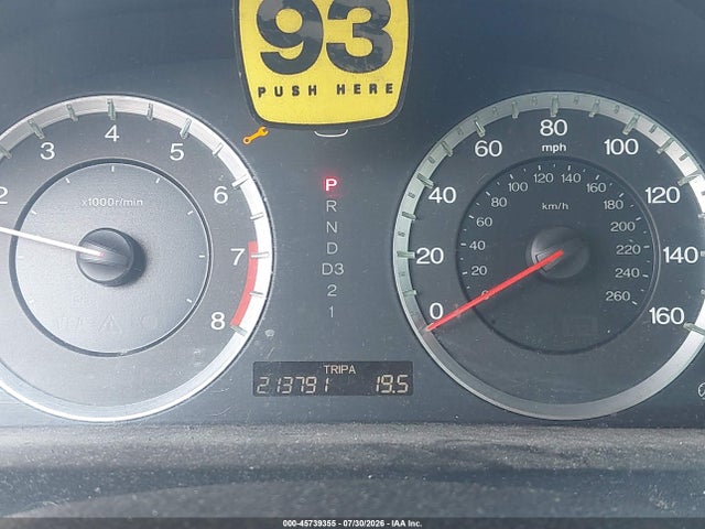 Aukcja sprzedaży 2009 Honda Accord 2.4 Lx, vin: 1HGCP26399A144595, numer aukcji: 45739355