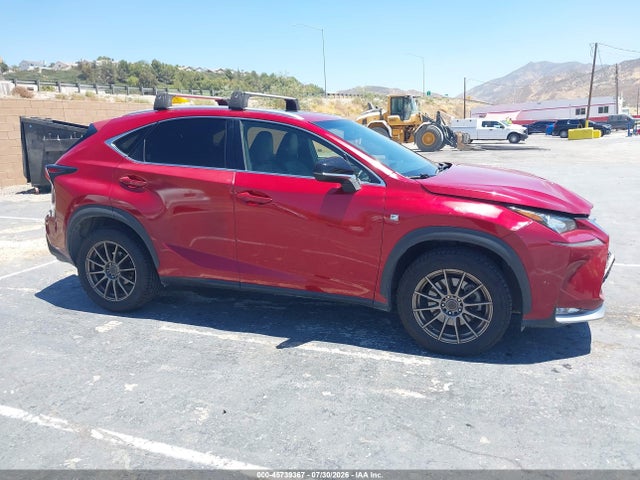 2016 Lexus Nx 200t F Sport მანქანა იყიდება აუქციონზე, vin: JTJYARBZ2G2043881, აუქციონის ნომერი: 45739367