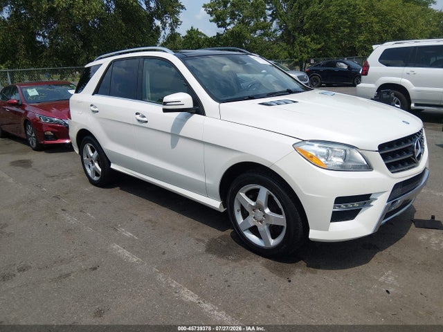 Продажа на аукционе авто 2014 Mercedes-benz Ml 350 4matic, vin: 4JGDA5HB6EA312287, номер лота: 45739378