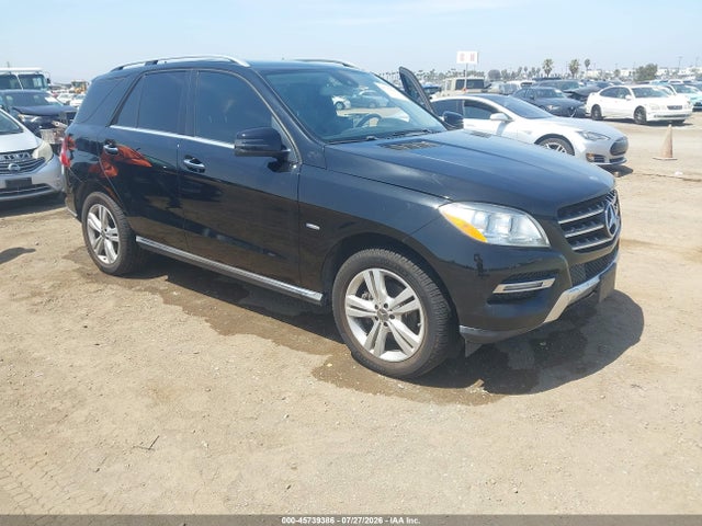 Aukcja sprzedaży 2012 Mercedes-benz Ml 350 4matic, vin: 4JGDA5HB5CA030185, numer aukcji: 45739386