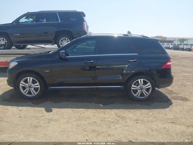 45739386 :رقم المزاد ، 4JGDA5HB5CA030185 vin ، 2012 Mercedes-benz Ml 350 4matic مزاد بيع