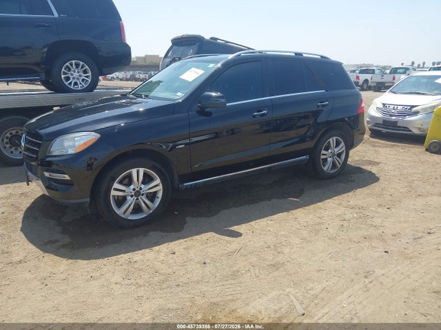 45739386 :رقم المزاد ، 4JGDA5HB5CA030185 vin ، 2012 Mercedes-benz Ml 350 4matic مزاد بيع