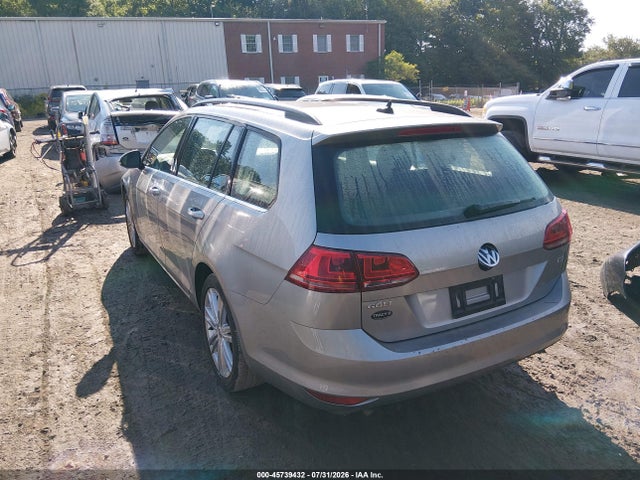 2016 Volkswagen Golf Sportwagen Tsi Limited Edition/tsi S 4-door/tsi Se 4-door/tsi Sel 4-door მანქანა იყიდება აუქციონზე, vin: 3VWC17AU0GM522071, აუქციონის ნომერი: 45739432