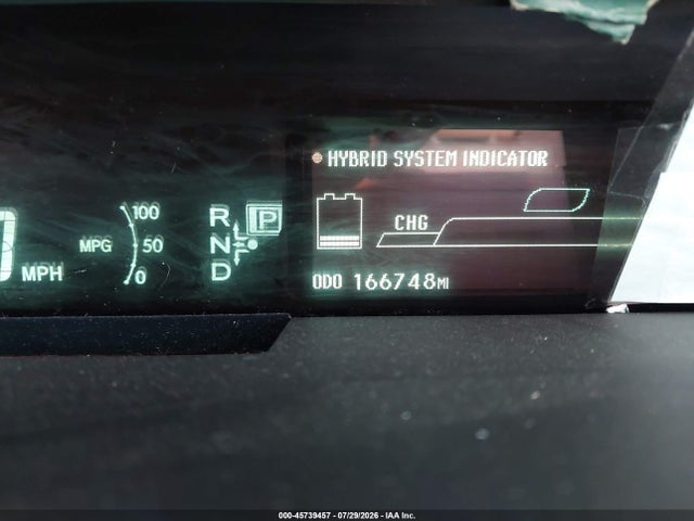 45739457 :رقم المزاد ، JTDKN3DU5A0179338 vin ، 2010 Toyota Prius Iii مزاد بيع