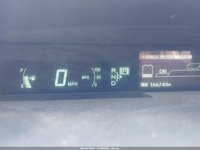 45739457 :رقم المزاد ، JTDKN3DU5A0179338 vin ، 2010 Toyota Prius Iii مزاد بيع