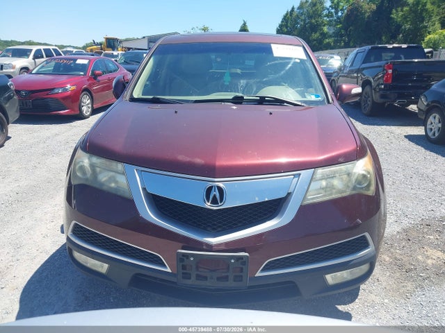 45739488 :رقم المزاد ، 2HNYD2H27CH501065 vin ، 2012 Acura Mdx مزاد بيع