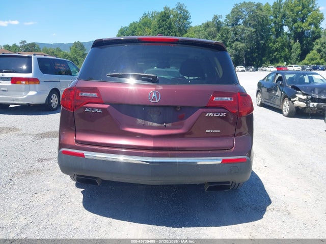 45739488 :رقم المزاد ، 2HNYD2H27CH501065 vin ، 2012 Acura Mdx مزاد بيع