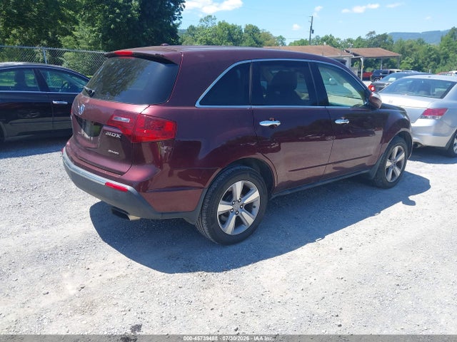 45739488 :رقم المزاد ، 2HNYD2H27CH501065 vin ، 2012 Acura Mdx مزاد بيع