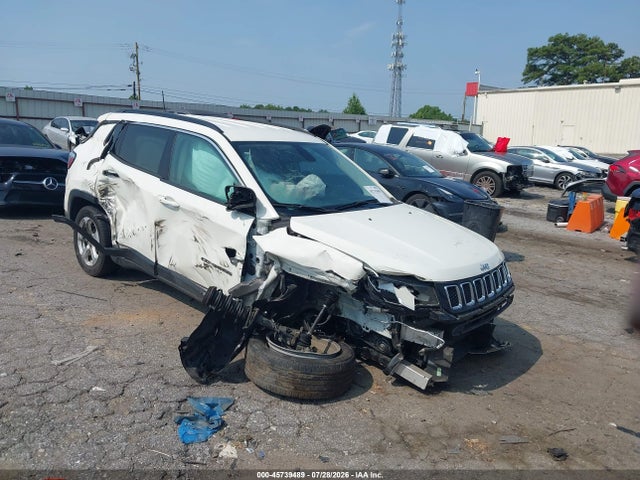 Auction sale of the 2021 Jeep Compass Latitude Fwd, vin: 3C4NJCBB0MT511672, lot number: 45739489