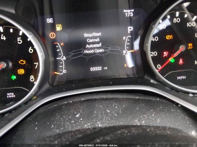 45739527 :رقم المزاد ، 3C4NJDBB1KT847236 vin ، 2019 Jeep Compass Latitude 4x4 مزاد بيع