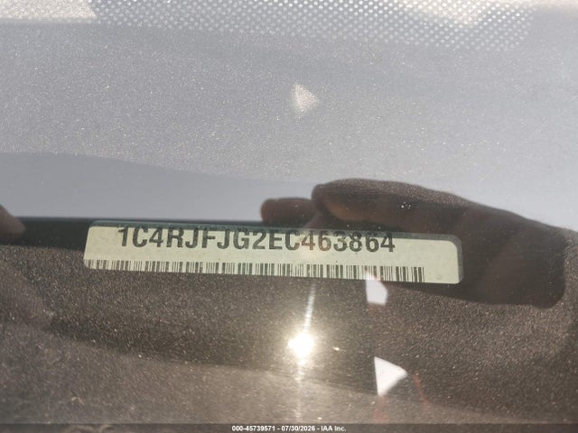 Продаж на аукціоні авто 2014 Jeep Grand Cherokee Summit, vin: 1C4RJFJG2EC463864, номер лоту: 45739571