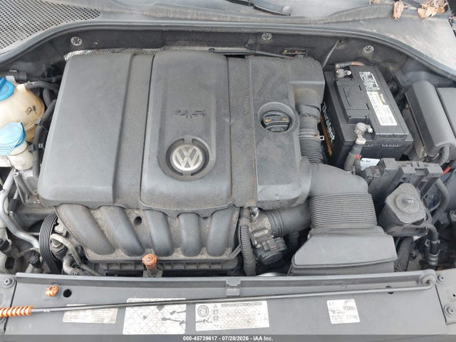 2013 Volkswagen Passat 2.5l S მანქანა იყიდება აუქციონზე, vin: 1VWAP7A31DC013908, აუქციონის ნომერი: 45739617