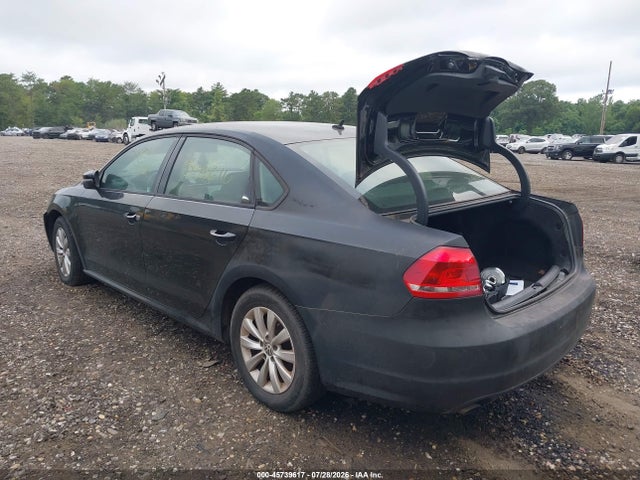 2013 Volkswagen Passat 2.5l S მანქანა იყიდება აუქციონზე, vin: 1VWAP7A31DC013908, აუქციონის ნომერი: 45739617