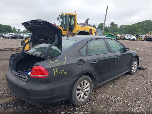 2013 Volkswagen Passat 2.5l S მანქანა იყიდება აუქციონზე, vin: 1VWAP7A31DC013908, აუქციონის ნომერი: 45739617