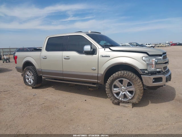 45739653 :رقم المزاد ، 1FTEW1E59JFA44091 vin ، 2018 Ford F-150 King Ranch مزاد بيع