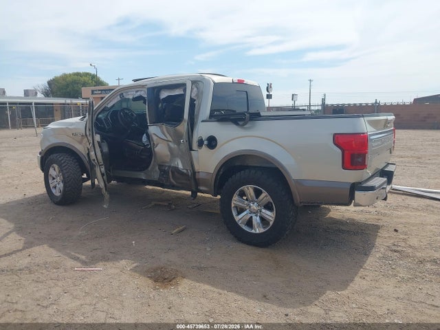 45739653 :رقم المزاد ، 1FTEW1E59JFA44091 vin ، 2018 Ford F-150 King Ranch مزاد بيع