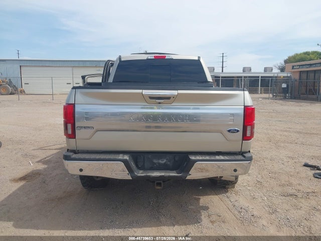 45739653 :رقم المزاد ، 1FTEW1E59JFA44091 vin ، 2018 Ford F-150 King Ranch مزاد بيع