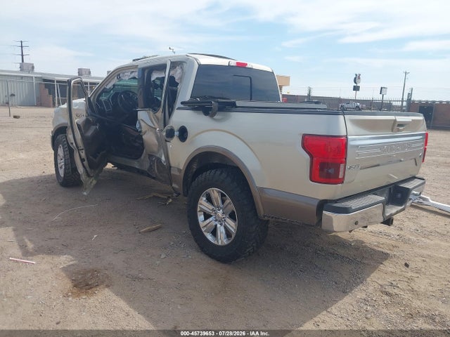 45739653 :رقم المزاد ، 1FTEW1E59JFA44091 vin ، 2018 Ford F-150 King Ranch مزاد بيع