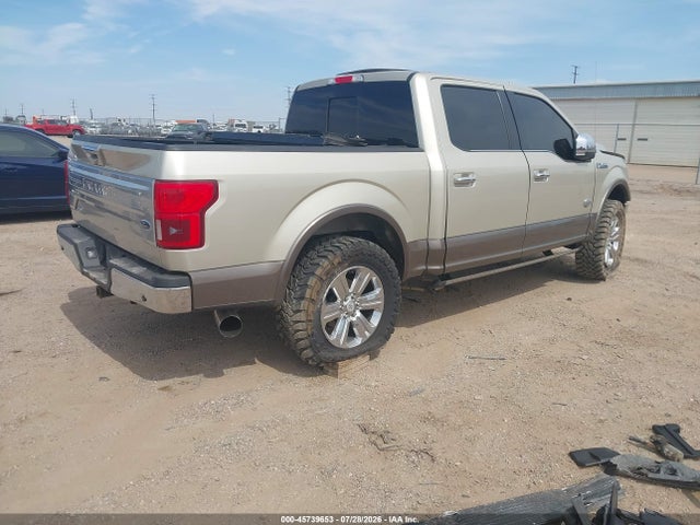 45739653 :رقم المزاد ، 1FTEW1E59JFA44091 vin ، 2018 Ford F-150 King Ranch مزاد بيع