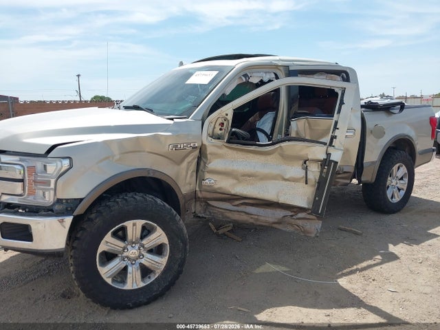 45739653 :رقم المزاد ، 1FTEW1E59JFA44091 vin ، 2018 Ford F-150 King Ranch مزاد بيع