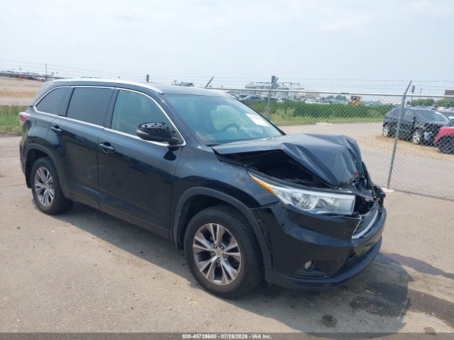 Toyota Highlander Xle V6 2015 5TDJKRFH9FS116318 головне зображення