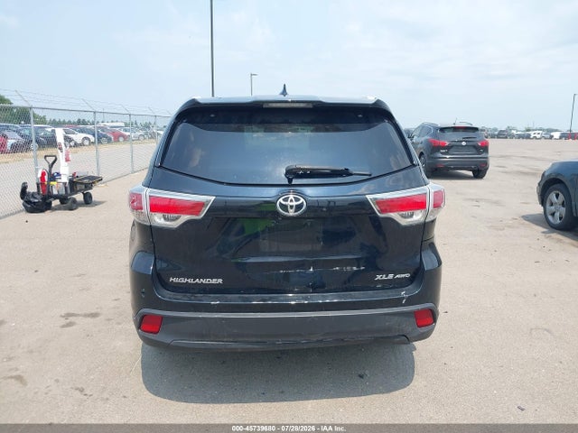 Toyota Highlander Xle V6 2015 5TDJKRFH9FS116318 Image 16