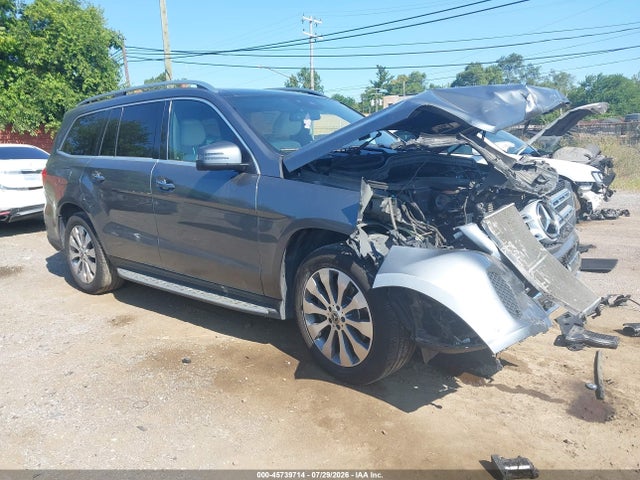 45739714 :رقم المزاد ، 4JGDF6EE7HA945584 vin ، 2017 Mercedes-benz Gls 450 4matic مزاد بيع