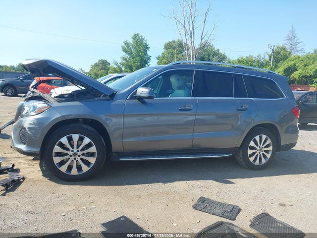 45739714 :رقم المزاد ، 4JGDF6EE7HA945584 vin ، 2017 Mercedes-benz Gls 450 4matic مزاد بيع