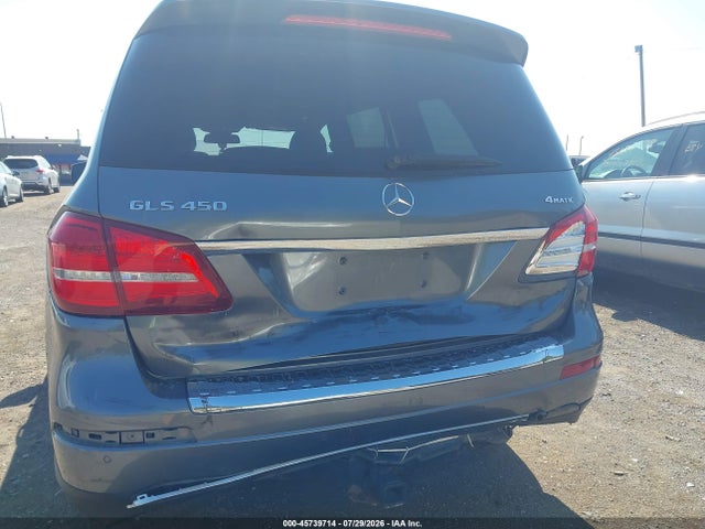 45739714 :رقم المزاد ، 4JGDF6EE7HA945584 vin ، 2017 Mercedes-benz Gls 450 4matic مزاد بيع