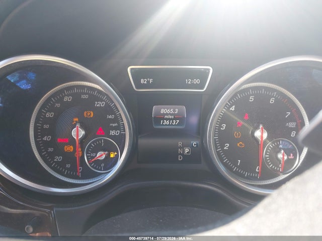 45739714 :رقم المزاد ، 4JGDF6EE7HA945584 vin ، 2017 Mercedes-benz Gls 450 4matic مزاد بيع