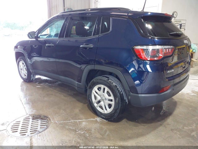 Продажа на аукционе авто 2018 Jeep Compass Sport 4x4, vin: 3C4NJDAB4JT392270, номер лота: 45739740